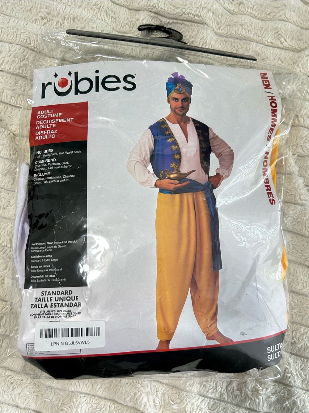Men's Sultan Costume
